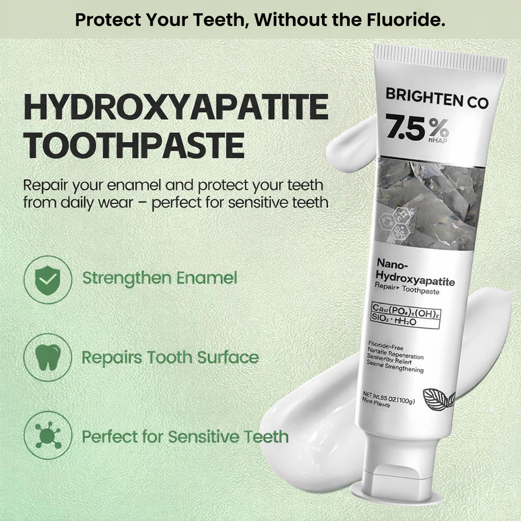 Hydroxyapatite Remineralizing Toothpaste